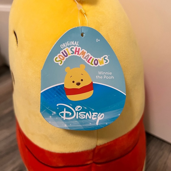 Winnie the Pooh Squishmallow 12” - Picture 2 of 2